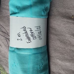 2.0m embroidered cotton